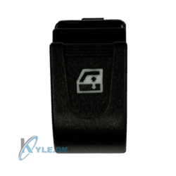 Rudekontakt til siderude set forfra Bach Kabinescooter G4