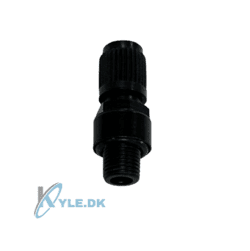 Ventil til alufælg - Sort