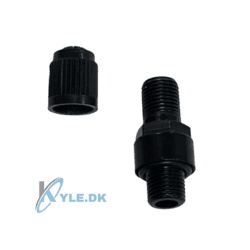 Ventil til alufælg - Sort