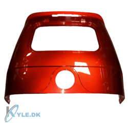 2. Sortering Metallic Mørke Rød bag cover til Bach Kabinescooter G4