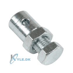 Schraubnippel mit Messing-Einlage für Ape 50 (7 × 12 mm)