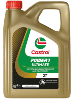 Castrol Power1 Ultimate 2T - 4 Ltr. - Forside