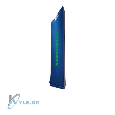 Venstre bundpanel til Bach Kabinescooter G4 - Blå