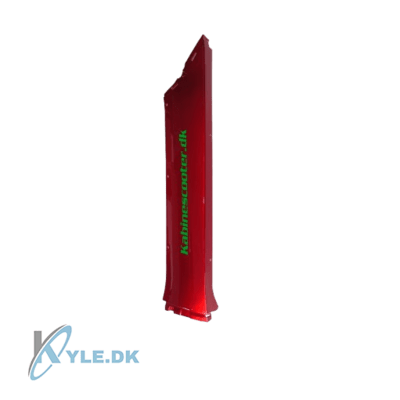 Venstre bundpanel til Bach Kabinescooter G4 - Metallic Mørk Rød