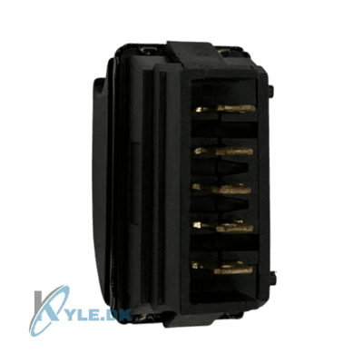 Rudekontakt til siderude set bagfra Bach Kabinescooter G4