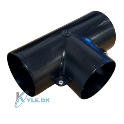 Varmluftslange T-stykke.
T-stykke Ø: 60/60/60 mm.