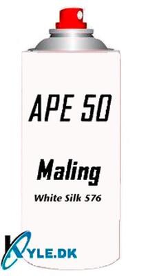 Spray Maling til APE 50 White Silk 576