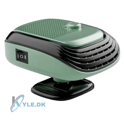 Varmeblæser 12V Grøn