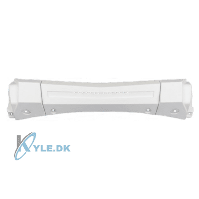 Hvid dekoration under forlygter Bach26