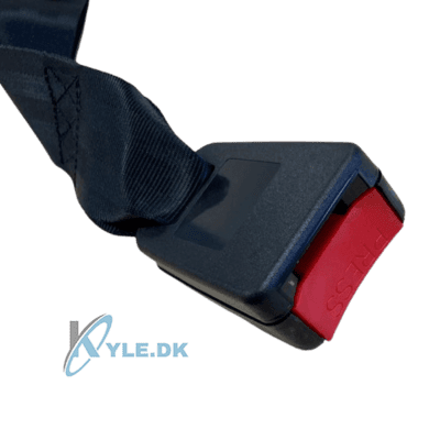 Seleforlænger nærbillede af lås bagfra