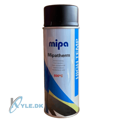 Hitzebeständiger Lack für Auspuff - Schwarz - 400ml.