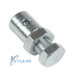 Skruenippel med messingpad til Ape 50 (7x12 mm)