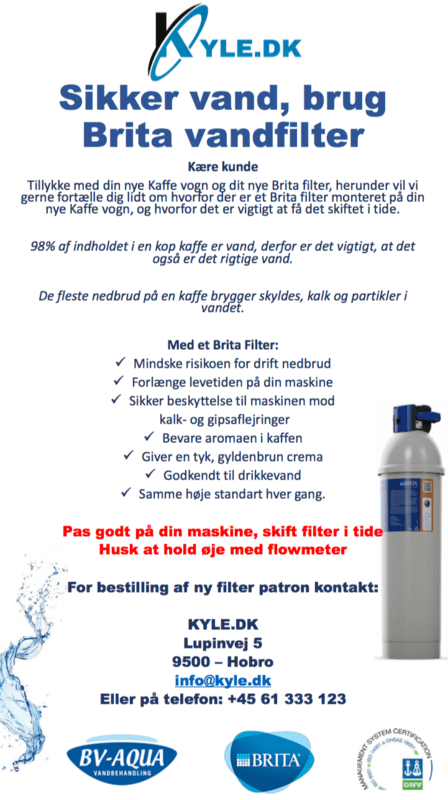 varsel ganske enkelt begå Brita Purity C 150 finest filter - Vandfilter